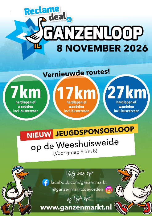 Ganzenloop Coevorden